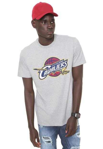 Camiseta New Era Cleveland Cavaliers Cinza - Marca New Era