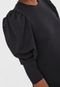 Vestido Colcci Curto Textura Preto - Marca Colcci