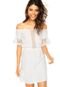 Vestido Curto Sommer Renda Branco - Marca Sommer