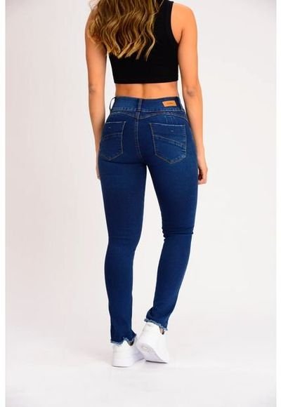 JEANS MUJER NEGRO ZIPORA FEMME N Compra Ahora Dafiti Colombia