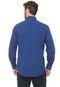 Camisa Tommy Hilfiger Reta Logo Azul-marinho - Marca Tommy Hilfiger