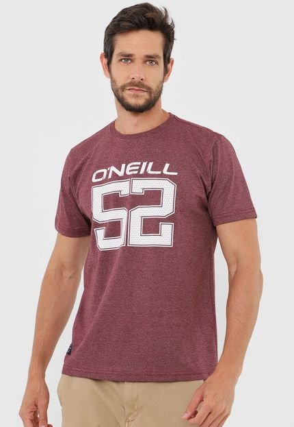 Camiseta O'Neill Estampa Vinho - Marca O'Neill