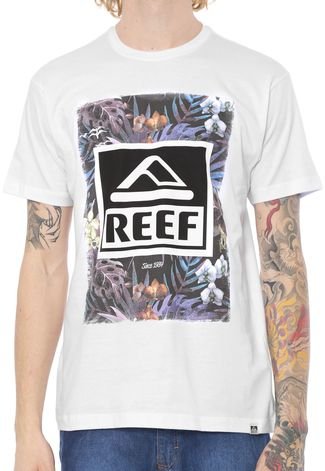 Camiseta Reef Tropical New Branca