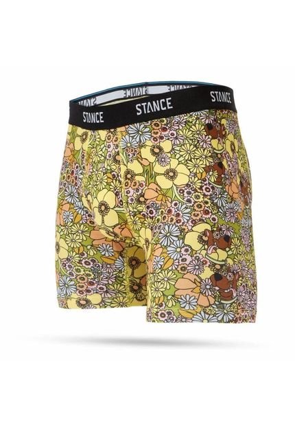 Cueca Stance Snackin Scoobs Boxer Brief Amarela Mostarda - Marca Stance