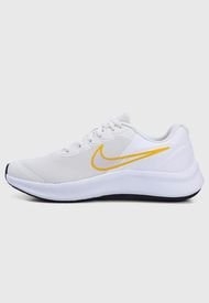 Tenis Running Blanco-Beige-Amarillo Nike Star Runner 3