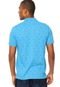 Camisa Polo STN Mini Estampa Azul - Marca STN