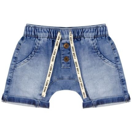 Shorts Infantil Look Jeans Saruel Jeans - Marca Look Jeans