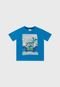 Camiseta Fakini Infantil Surf Season Azul - Marca Fakini