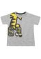 Camiseta Tigor T. Tigre Menino Estampa Frontal Cinza - Marca Tigor T. Tigre