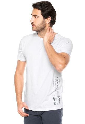 Camiseta Triton Estampa Branco