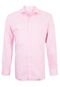 Camisa Gant L. Luxury Royal Oxford C Spread 80 Rosa - Marca Gant