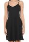 Vestido FiveBlu Curto Liso Preto - Marca FiveBlu