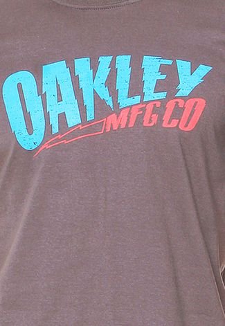 Camiseta Oakley Electric Bark Cinza