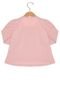 Blusa Carinhoso Gatinho Rosa - Marca Carinhoso