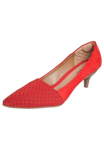 Scarpin AZALEIA Vermelho - Marca AZALEIA