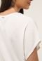 Camiseta Lança Perfume Ampla Color Branca - Marca Lança Perfume