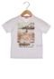 Camiseta Manga Curta Milon Infantil Summer Time Branca - Marca Milon