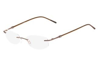 Óculos de Grau Airlock Divine 202 210/50 Marrom Acetinado