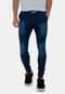 Calça Jogger em Jeans Premium Masculina Azul Pequim Unak - Marca Unak