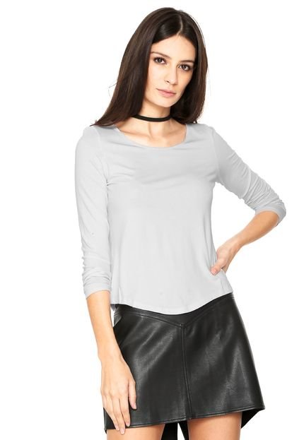 Blusa Rovitex Slim Branca - Marca Rovitex