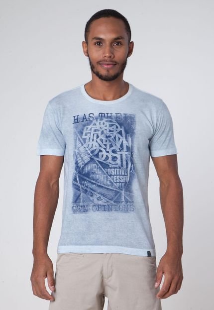 Camiseta Lemon Grove Face Azul - Marca Lemon Grove