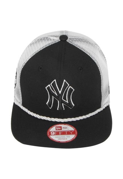 Boné New Era 950 Of SN First Grab New York Yankees MLB Preto - Marca New Era