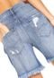 Bermuda Jeans Zoomp Boyfrined Azul - Marca Zoomp