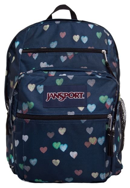 Mochila JanSport Big Student Multi Crush Azul - Marca Jansport