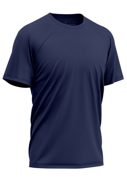 Camiseta Masculina Esportiva Overfame Essential Azul Marinho - Marca Over Fame