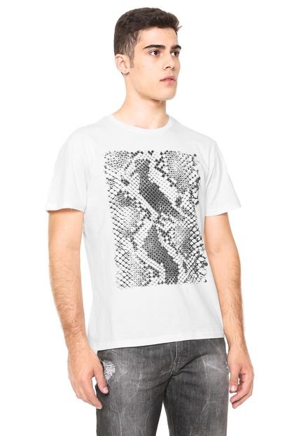 Camiseta Reserva Python Off-White - Marca Reserva
