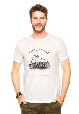 Camiseta Timberland Adventure Bege