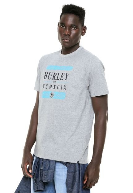 Camiseta Hurley Happening Cinza - Marca Hurley