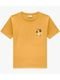 Camiseta Infantil Menino Milon Meia Malha Amarelo Queimado - Marca Milon