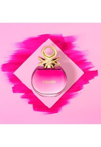 Kit Perfume 2 pçs Colors Pink Her 80ml