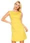 Vestido Tufi Duek Curto Babados Amarelo - Marca Tufi Duek