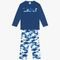 Pijama Infantil Menina Kyly Brilha no Escuro Azul - Marca Kyly