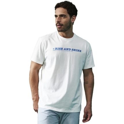 Camiseta Colcci Rise and Shine AV23 Off White Masculino - Marca Colcci