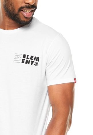 Camiseta Element Graph Branca