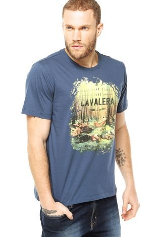 Camiseta Cavalera Azul - Compre Agora