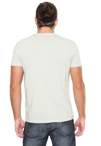 Camiseta Ellus Retrocolor Branca
