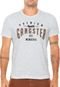 Camiseta Gangster Estampada Bege/Preta - Marca Gangster