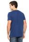 Camiseta Aramis Regular Fit Estampada Azul - Marca Aramis