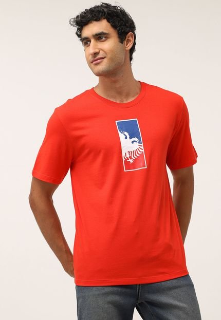 Camiseta Cavalera Tag Águia Laranja - Marca Cavalera