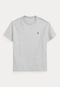 Camiseta Polo Ralph Lauren Lisa Cinza - Marca Polo Ralph Lauren