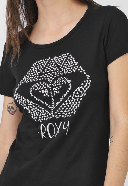 Camiseta Roxy You Rock Preta - Marca Roxy