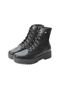 Bota Coturno Via Marte e Meia VM24-00400 Preto - Marca Via Marte