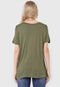 Camiseta Colcci No Time Verde - Marca Colcci