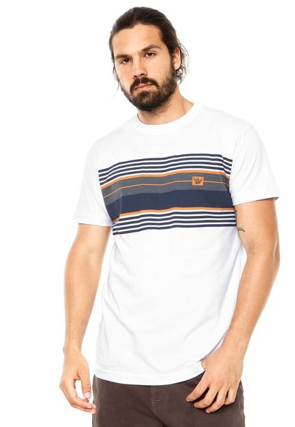 Camiseta Hang Loose Colorstripe Branca - Marca Hang Loose