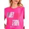 Camiseta Acostamento Fashion In24 Rosa Feminino - Marca Acostamento