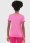Camiseta Nike W Nk Dry Leg Cr Rosa - Marca Nike